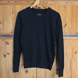 NWT UNSUBSCRIBED FLEECE CREW NECK LONG SLEEVE SWEATSHIRT SIZE XS